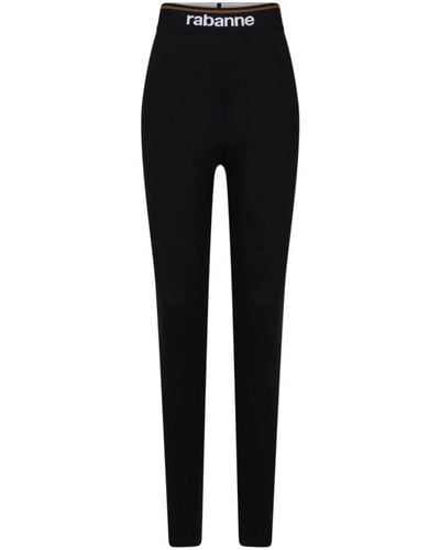 Rabanne Trousers > leggings - Noir