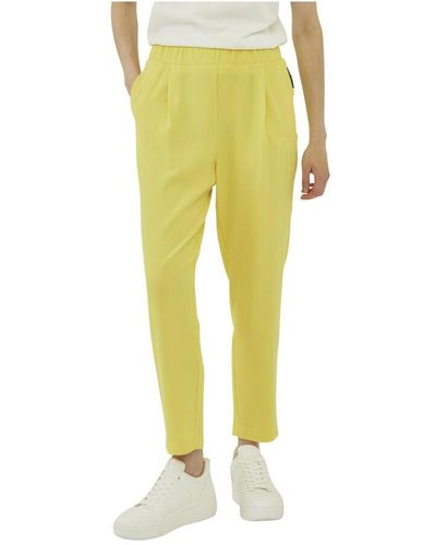 Silvian Heach Crop pants - Gelb