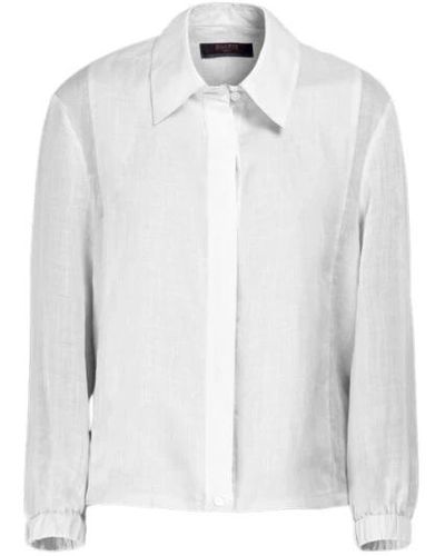 Moorer Blouses & shirts > shirts - Blanc