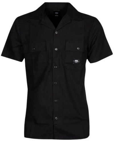 Vans Short Sleeve Shirts - Black