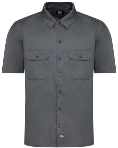 Dickies Short Sleeve Shirts - Grey