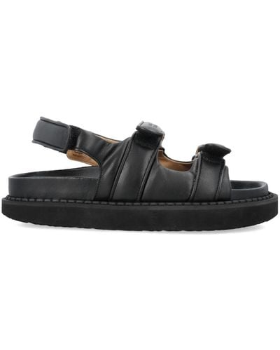 Isabel Marant Flat Sandals - Black