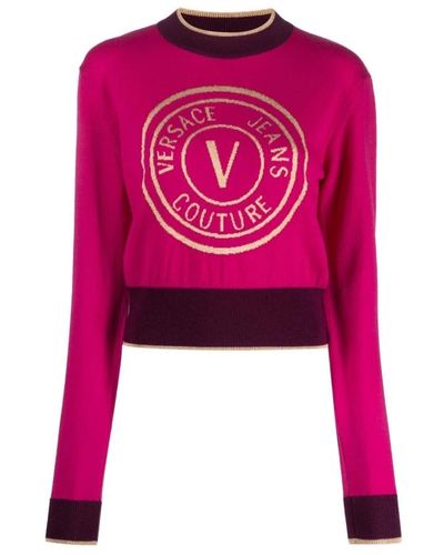 Versace Logo strickpullover - Pink