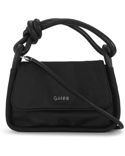 Ganni Shoulder Bags - Black
