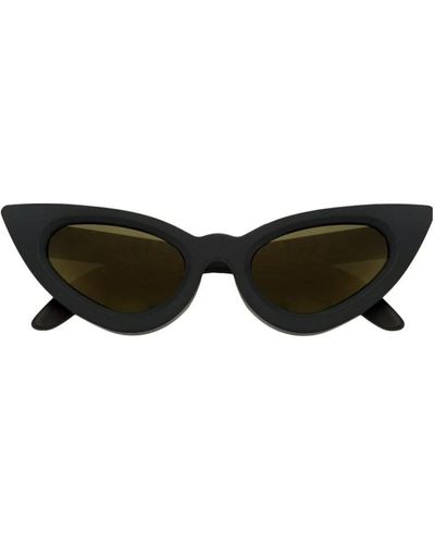 Kuboraum Ybm stylische sonnenbrille - Schwarz