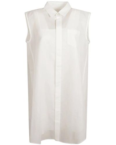 Sacai Dresses - Blanco