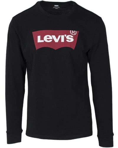 Levi's Long Sleeve Tops - Black