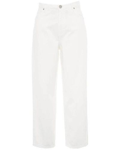 Gaelle Paris Wide jeans - Blanco