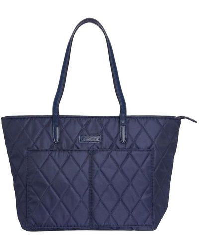 Barbour Tote Bags - Blue