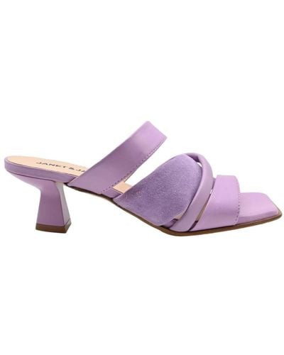 Janet & Janet Shoes > heels > heeled mules - Violet
