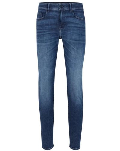 BOSS Jeans skinny - Bleu