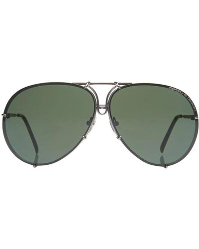 Porsche Design Exklusive -sonnenbrille mit austauschbaren gläsern - Grün