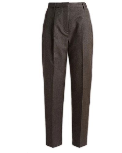Tory Burch Pantalones chinos elegantes para mujeres - Gris