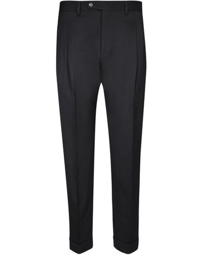 Dell'Oglio Slim-Fit Trousers - Black