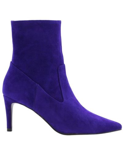 Bibi Lou Heeled Boots - Purple
