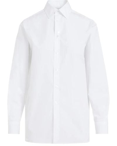 Ralph Lauren Weißes langarmhemd