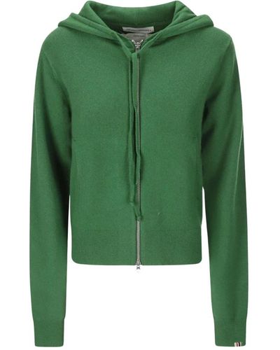 Extreme Cashmere Sweatshirts & hoodies > zip-throughs - Vert