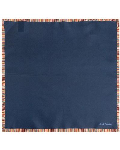 Paul Smith Accessories > pocket scarves - Bleu