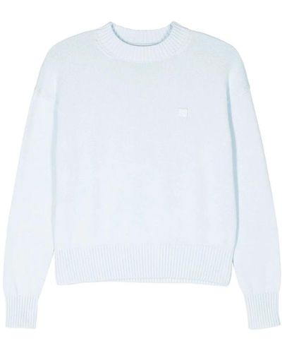 Calvin Klein Suéteres azules para hombres - Blanco