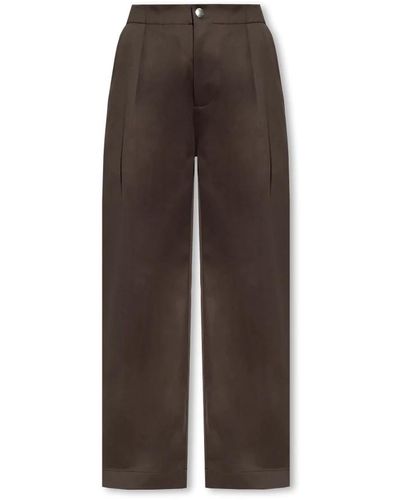 Burberry Pantaloni in cotone - Marrone