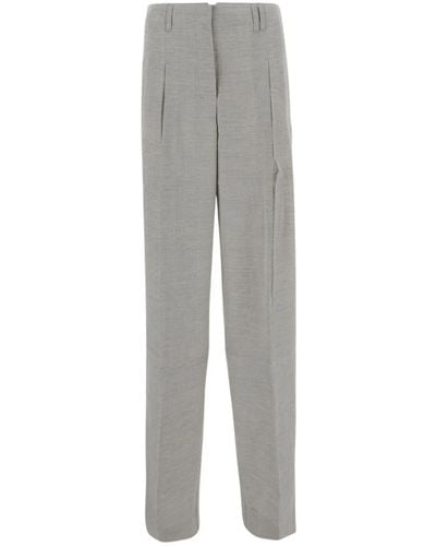 Jacquemus Trousers > wide trousers - Gris