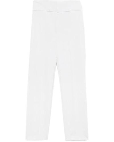 Blugirl Blumarine Straight Trousers - Weiß