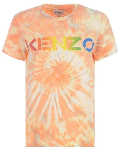 KENZO Tops > t-shirts - Orange
