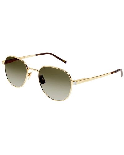 Saint Laurent Sl 555 Sunglasses - Metallic