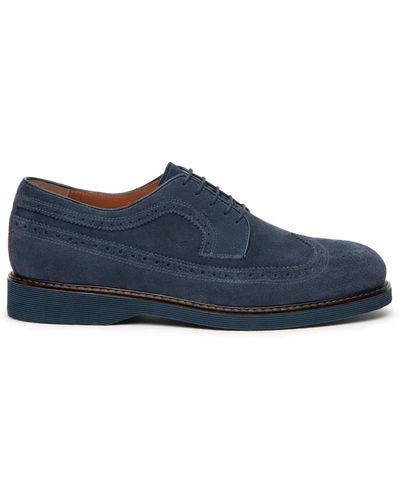 Nero Giardini Shoes > flats > laced shoes - Bleu