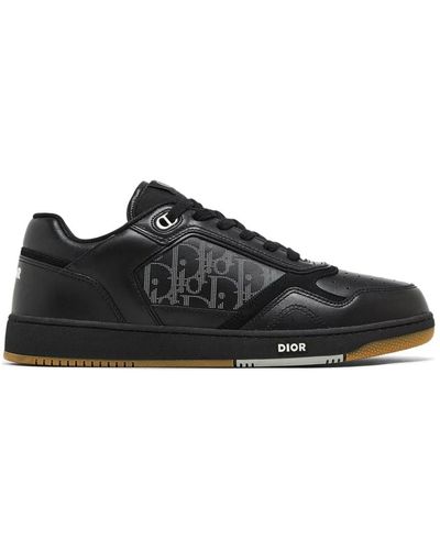 Dior Sneakers in pelle con monogramma iconico - Nero