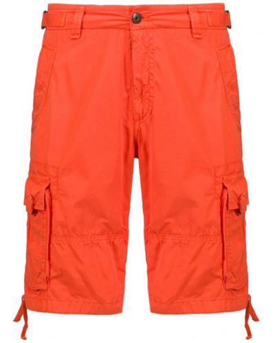 Aeronautica Militare Casual shorts - Rosso