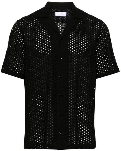 Tagliatore Shirts > short sleeve shirts - Noir