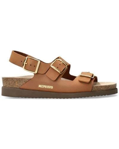 Mephisto Flat sandals - Marrón