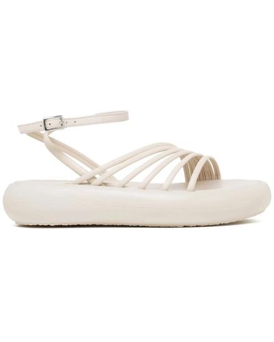 Vic Matié Shoes > sandals > flat sandals - Blanc
