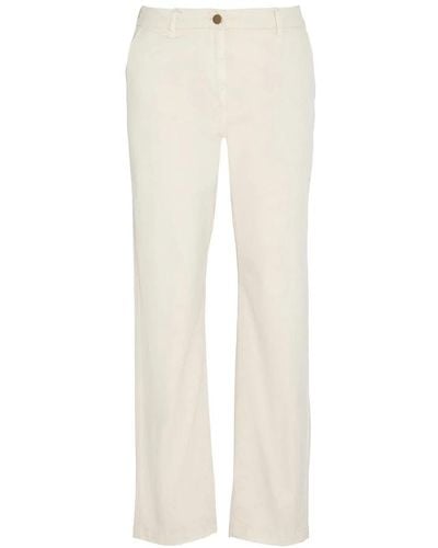 Barbour Pantaloni chino eleganti - Bianco