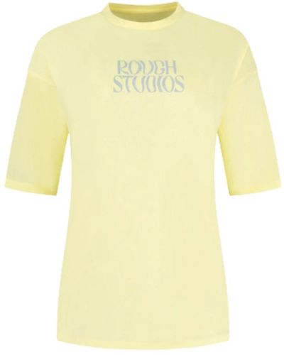 Rough Studios Sommer t-shirt - Gelb