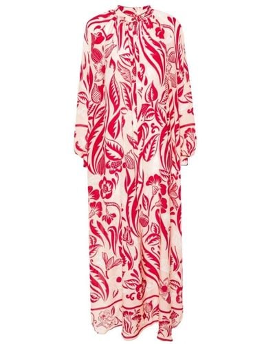 F.R.S For Restless Sleepers Maxi Dresses - Red