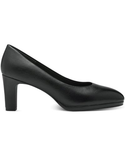 Tamaris Zapatos de tacón negros elegantes cerrados