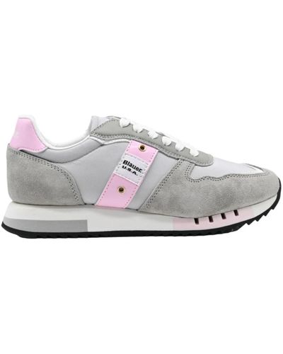 Blauer Sneakers rosa grigio rosa