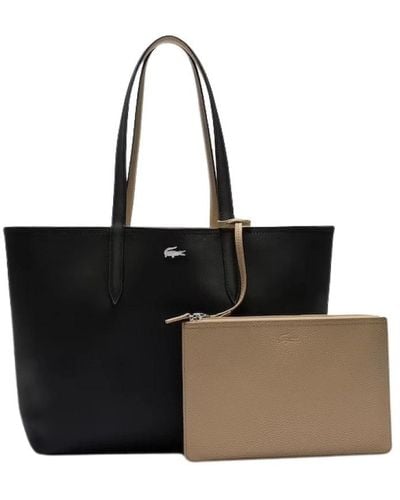 Lacoste Shoulder Bags - Black