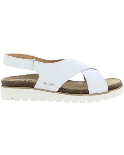 Mobils Shoes > sandals > flat sandals - Blanc