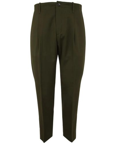 Nine:inthe:morning Trousers > chinos - Vert