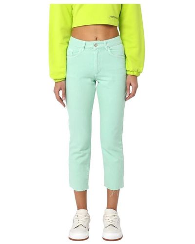 hinnominate Trousers > cropped trousers - Jaune