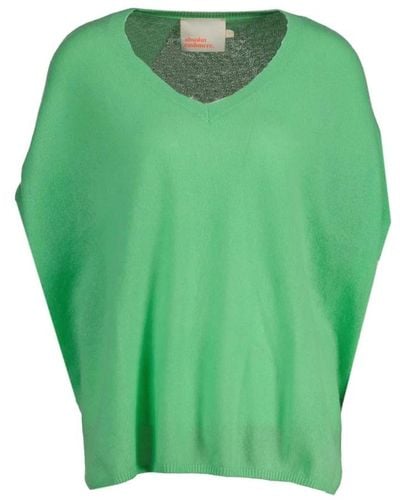 ABSOLUT CASHMERE V-Neck Knitwear - Green