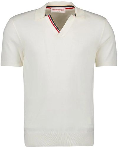 Orlebar Brown Klassisches polo shirt - Weiß