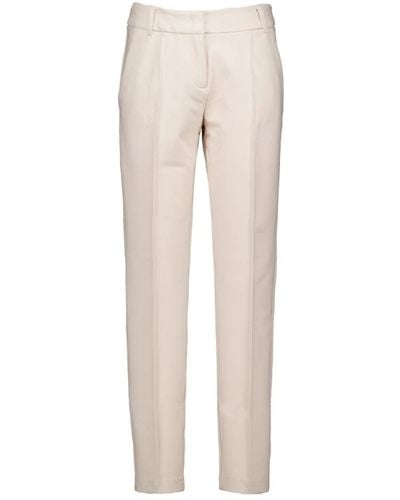 Summum Trousers > slim-fit trousers - Neutre