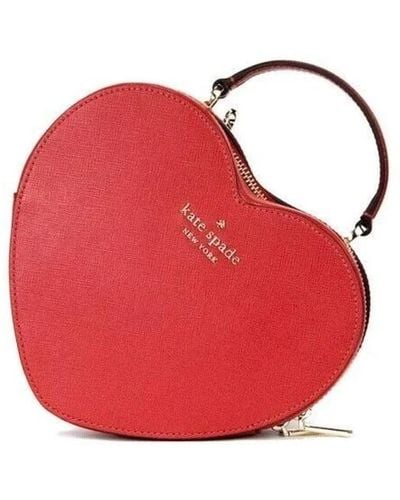 Kate Spade Studded crossbody tasche candied cherry - Rot
