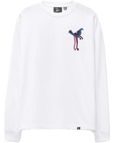 by Parra Long Sleeve Tops - White