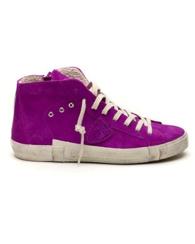 Philippe Model Shoes > sneakers - Violet