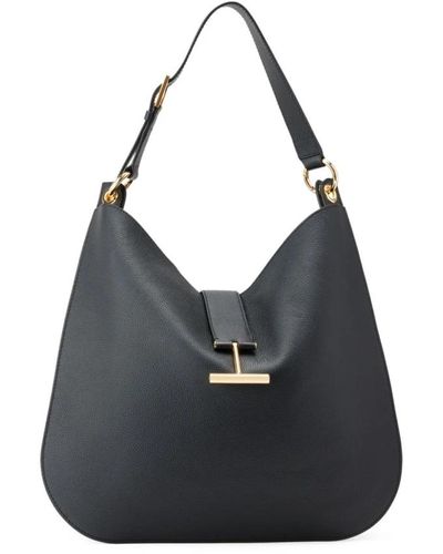 Tom Ford Borsa a tracolla in pelle nera - Nero